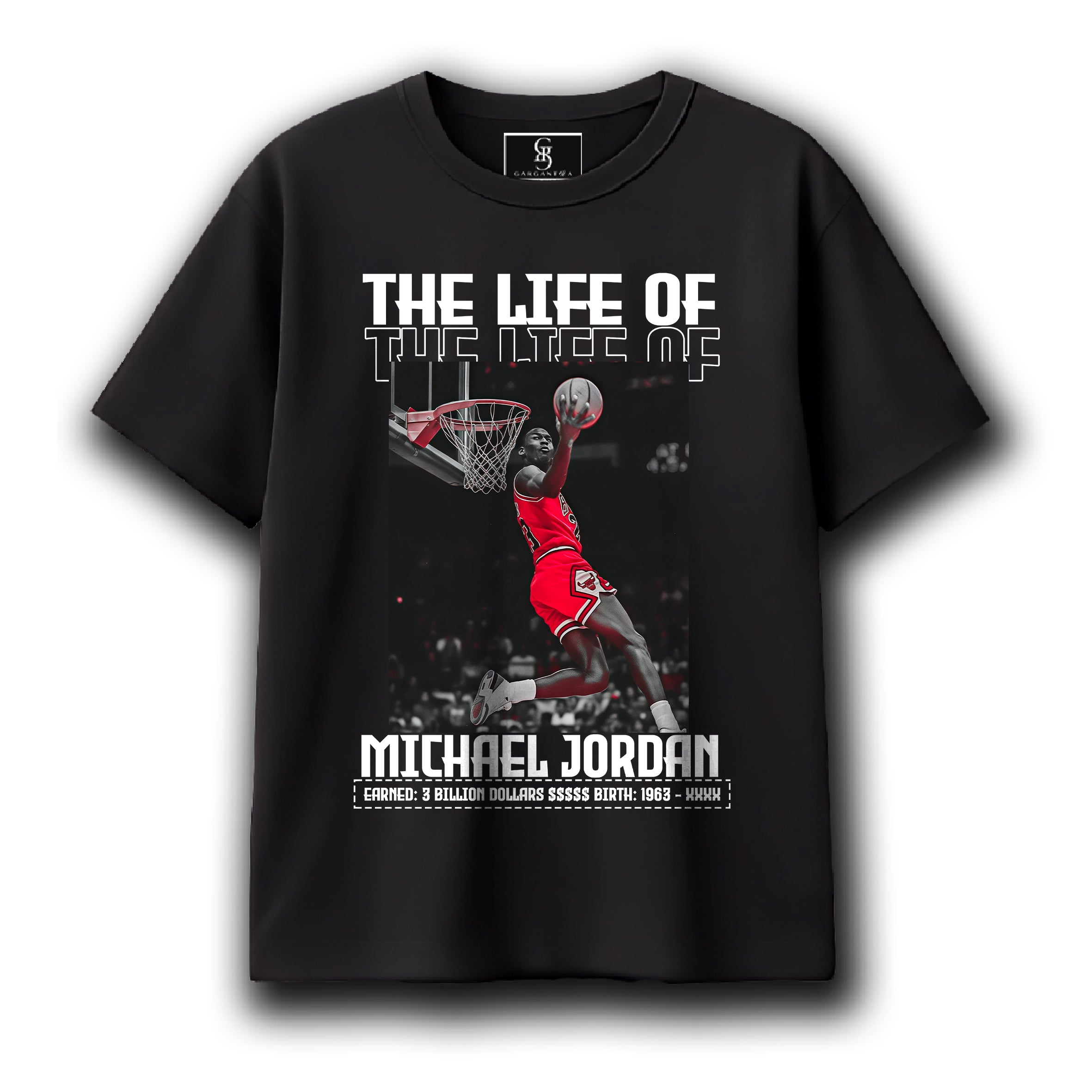 Playera Michael Jordan "The Life Of"