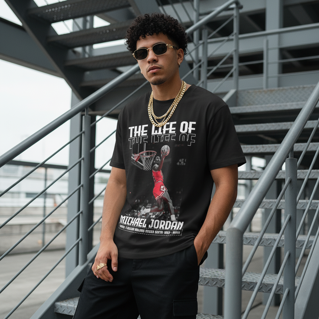 Playera Michael Jordan "The Life Of"