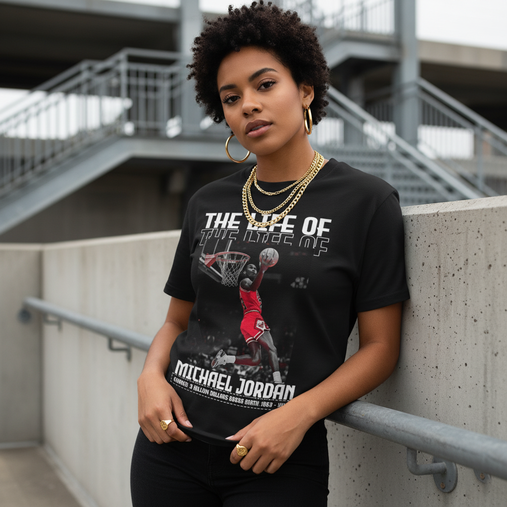 Playera Michael Jordan "The Life Of"