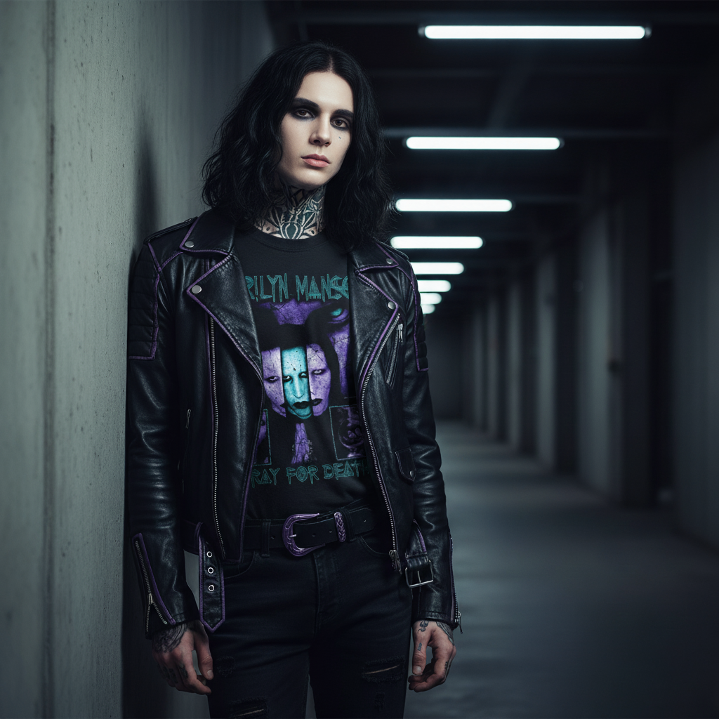 Playera Marilyn Manson "Pray For Death"