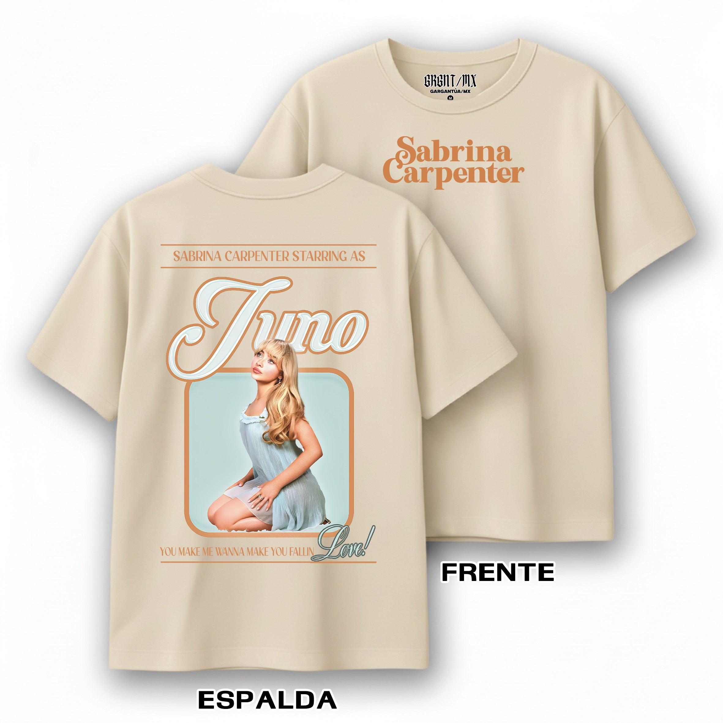Playera Sabrina Carpenter "Juno"