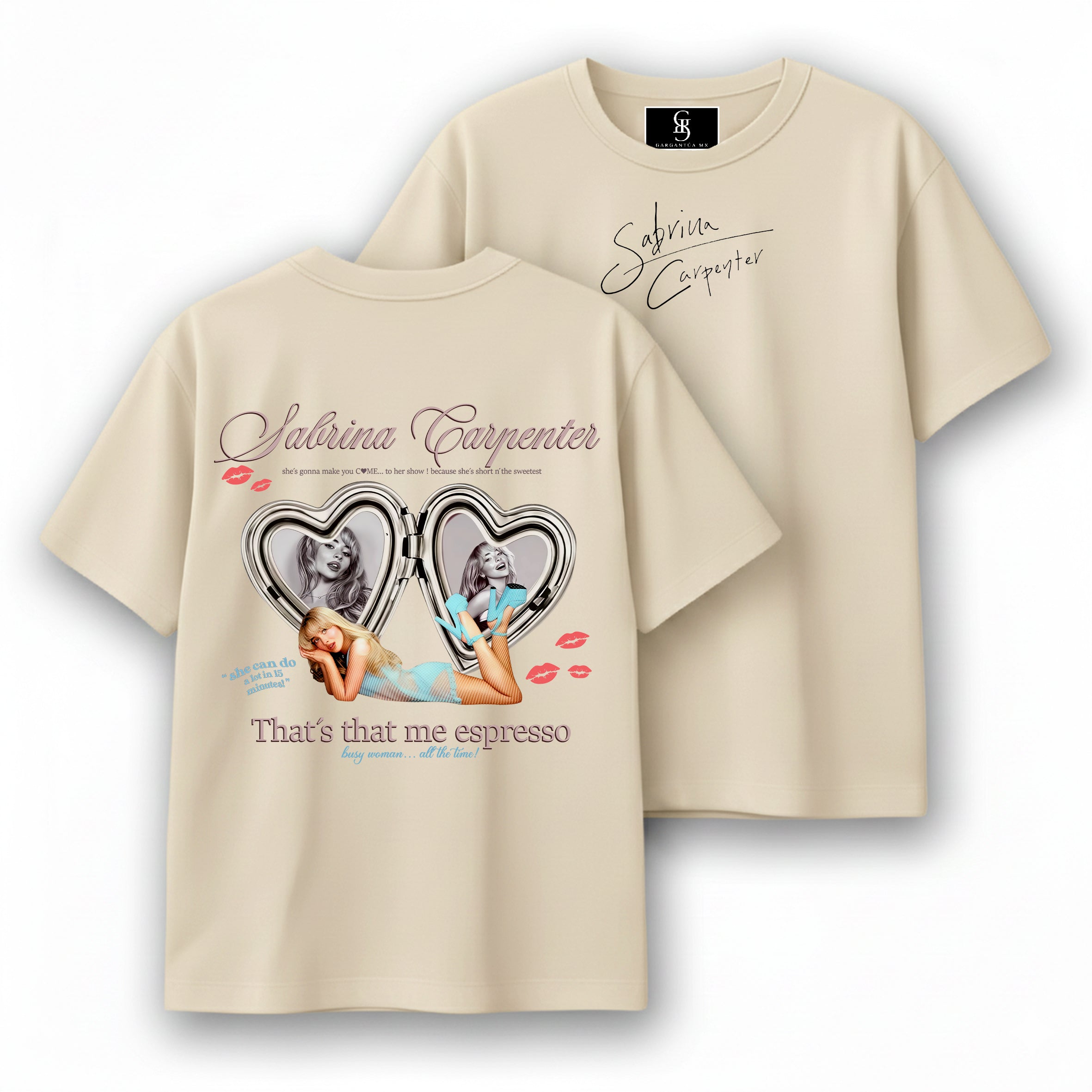 Playera Sabrina Carpenter "Espresso"