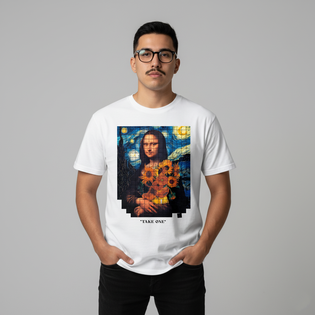 Playera Mona Lisa "Take One"