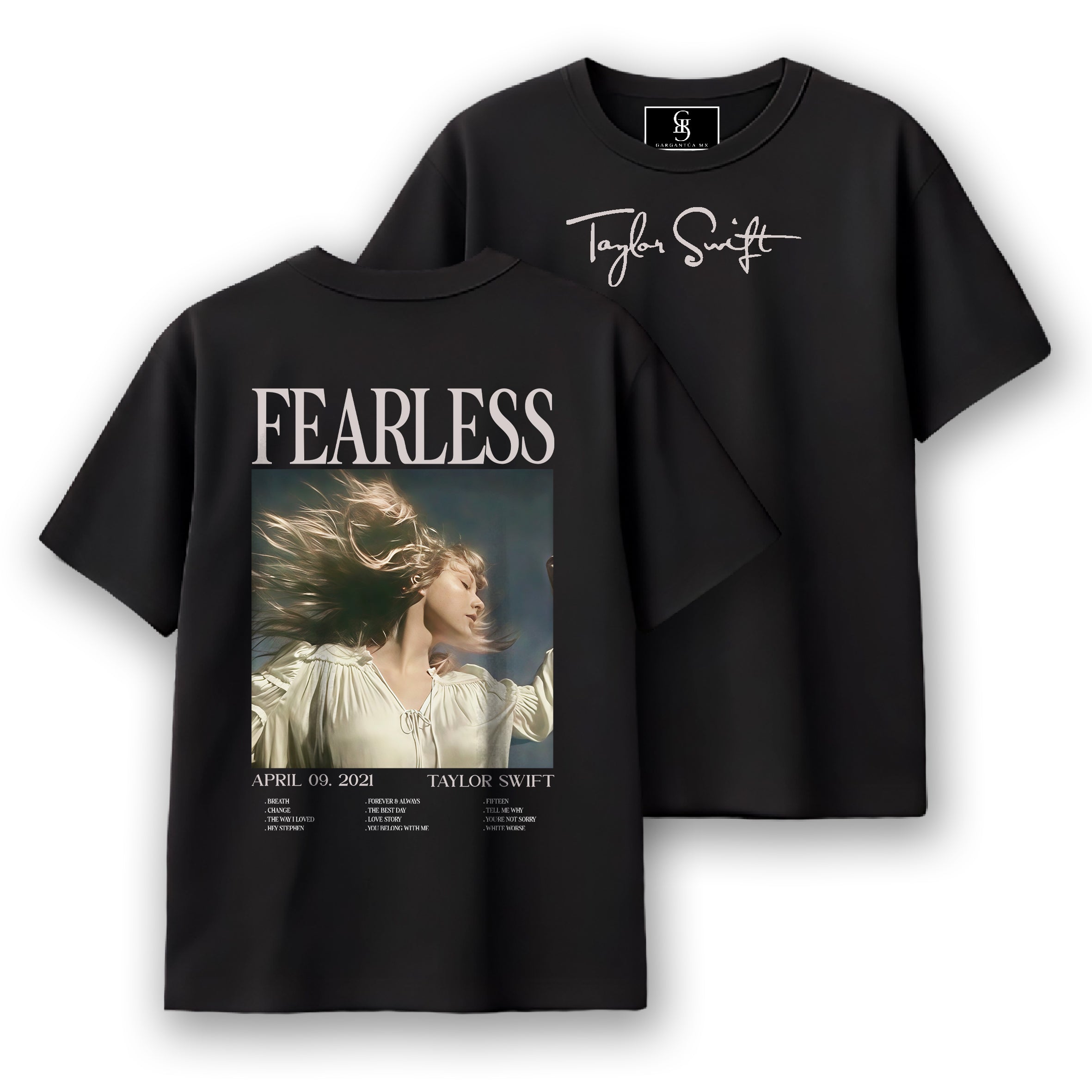 Playera Taylor Swift "Fearless"