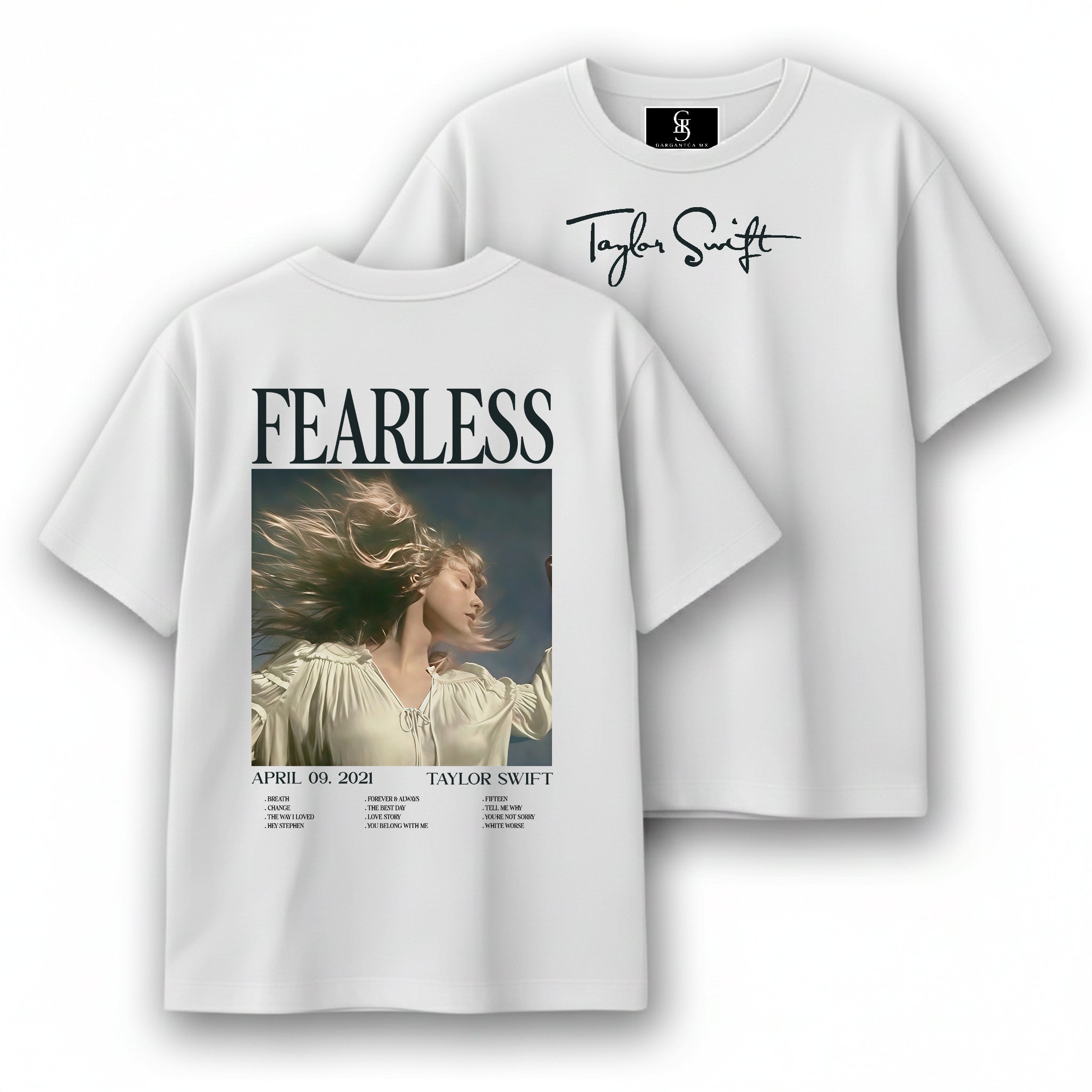 Playera Taylor Swift "Fearless"