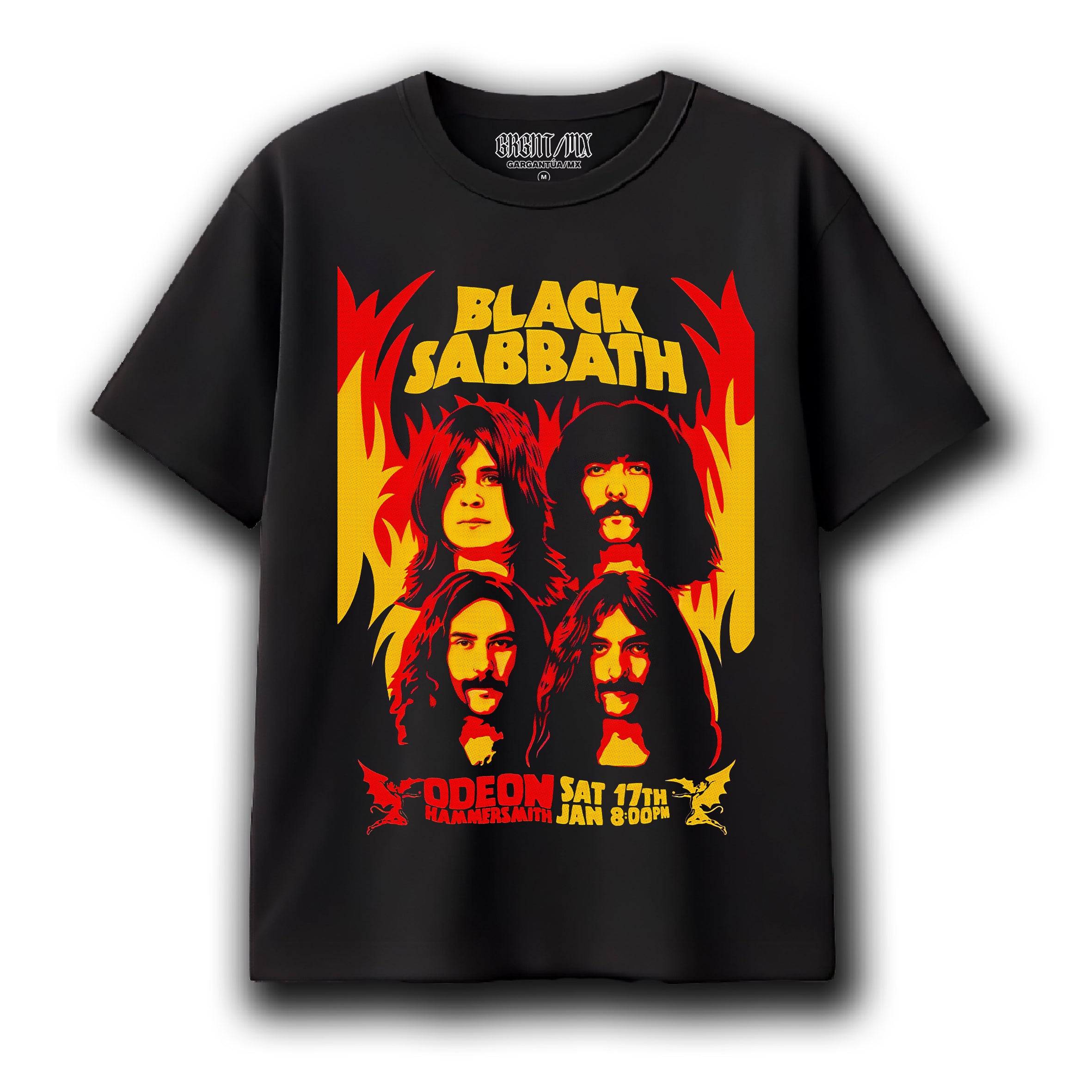 Playera Black Sabbath