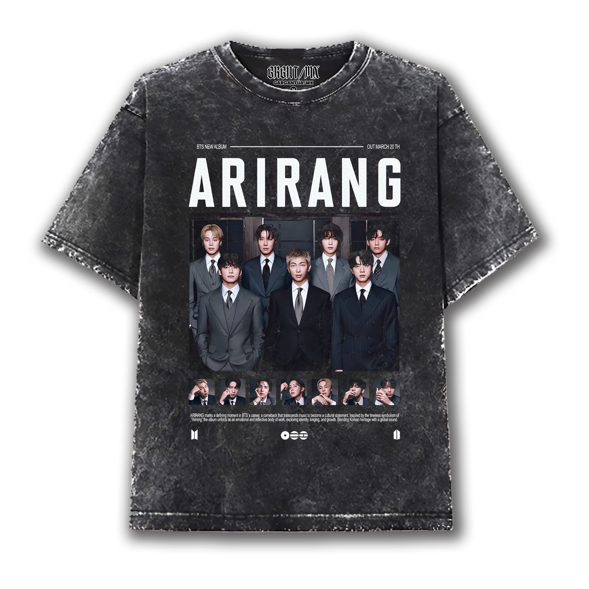Playera BTS "ARIRANG"