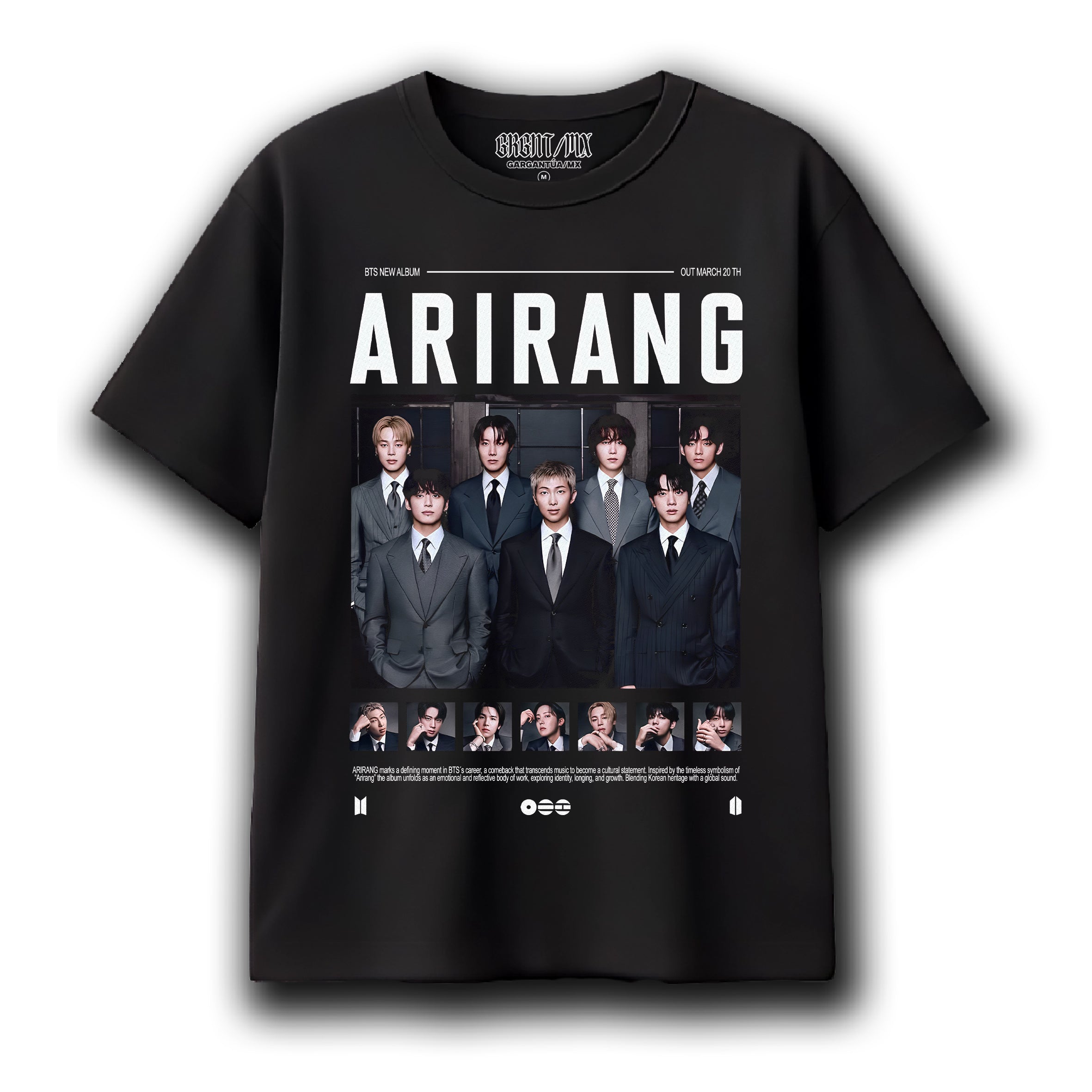 Playera BTS "ARIRANG"