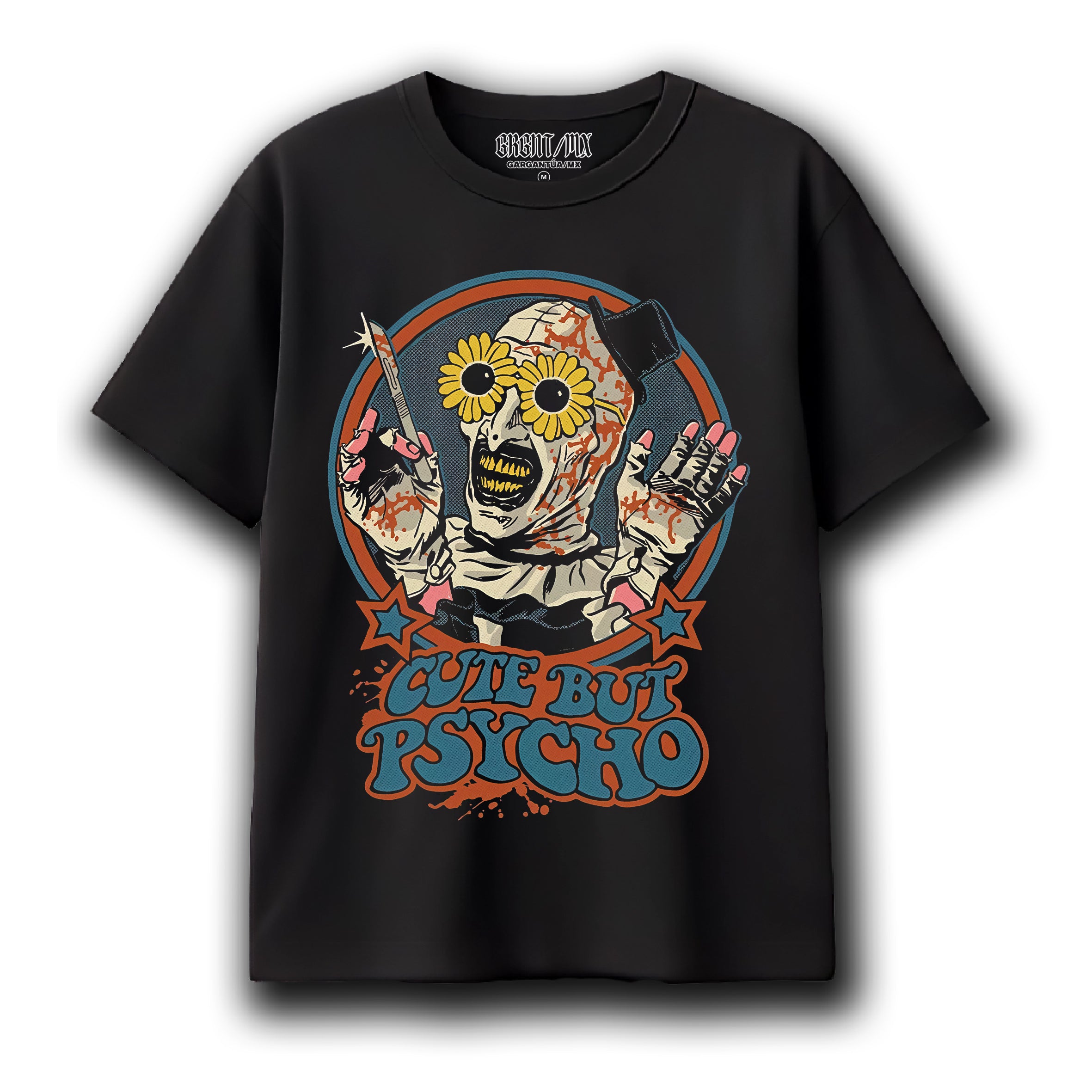 Playera Terrifier "Cute but psycho"